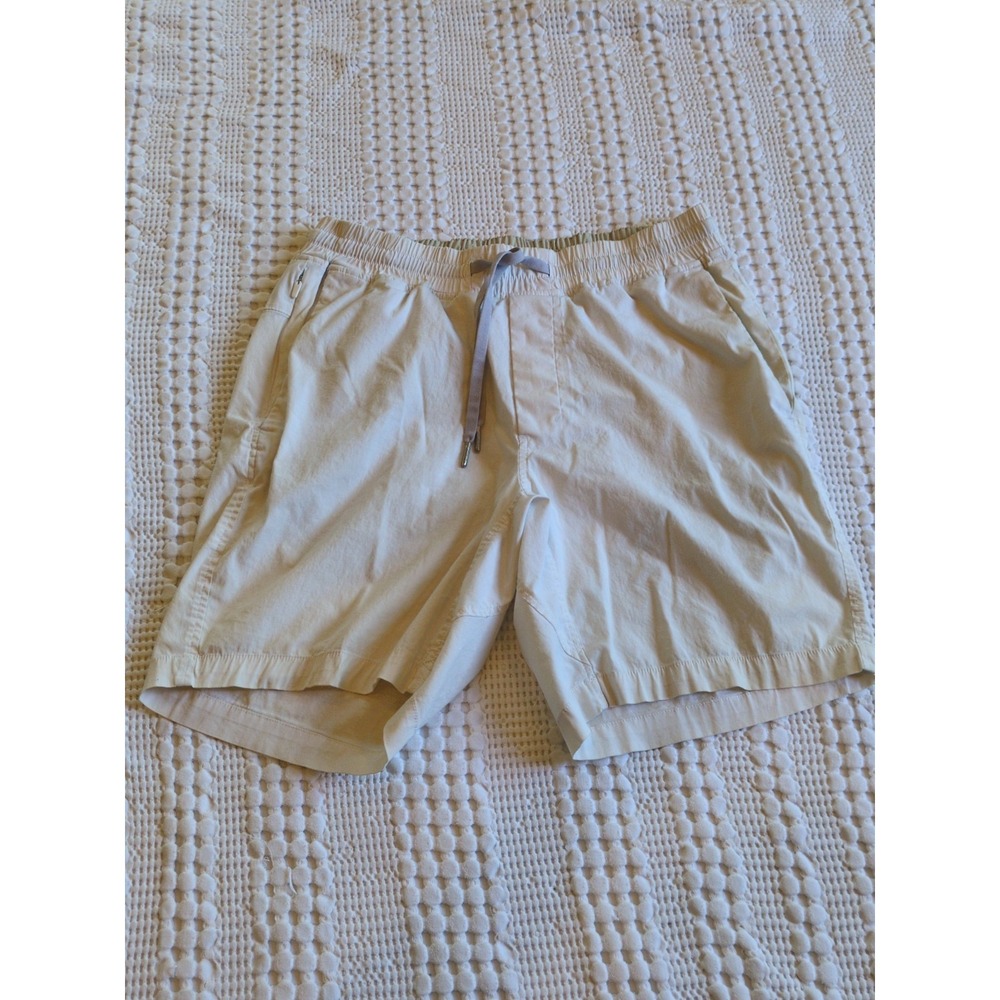 Lululemon Men's Bowline Shorts 8" Ripstop Stretch White Sz Medium Waist 29"